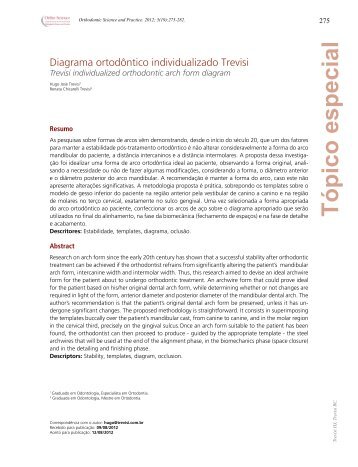 Diagrama ortodôntico individualizado Trevisi - vtobrasil