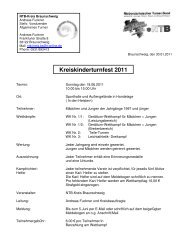 Kreiskinderturnfest 2011 - Turnkreis Braunschweig