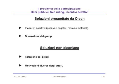 Incentivi selettivi - Scienze Politiche, Economiche e Sociali NUOVO ...