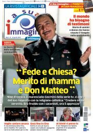 Fede e Chiesa? Merito di mamma e Don Matteo - A Sua Immagine