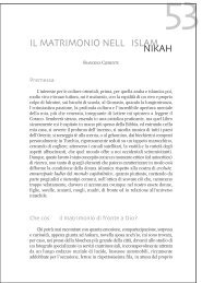 IL MATRIMONIO NELL ISLAM NIKAH - Istitutostaffa.It