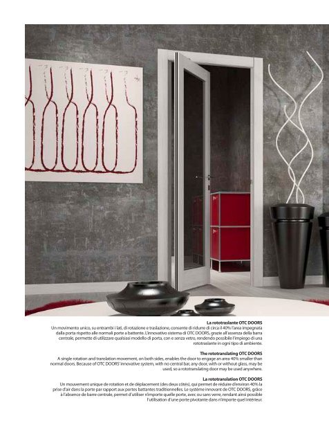 Download catalogo porte interne collezione Restyle - OTC Doors