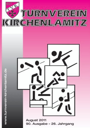 August 2011 90. Ausgabe - Turnverein Kirchenlamitz