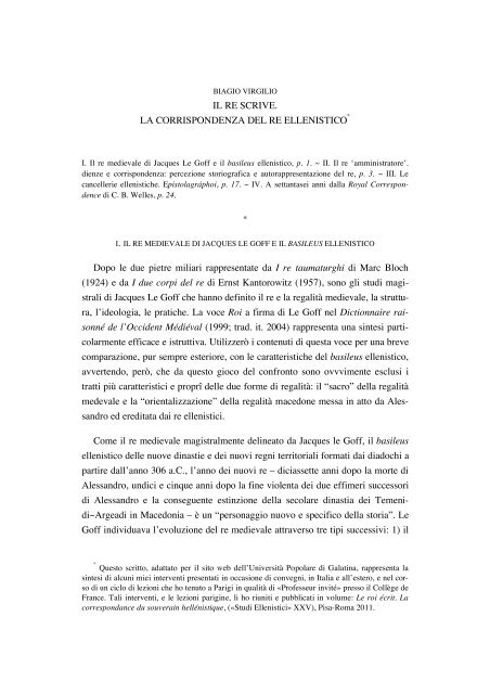 Corr. re ell.-Galatina .pdf - Università Popolare "Aldo Vallone ...