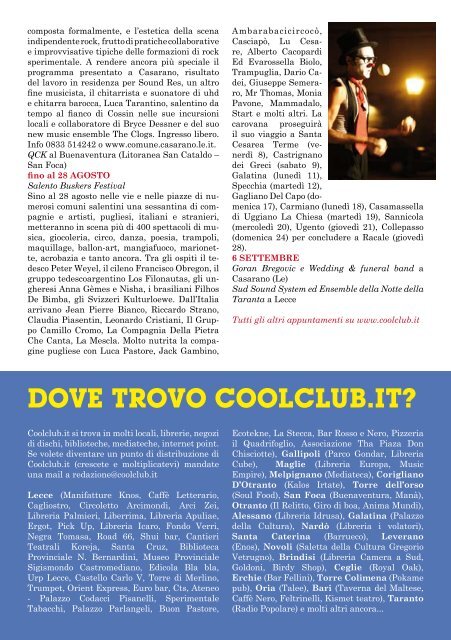 SCRITTO MISTO - Coolclub.it