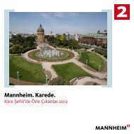Mannheim. Karede. - Tourist Information Mannheim