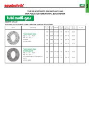 TUBI MULTISTRATO PER IMPIANTI GAS PER POSA ... - aquatechnik