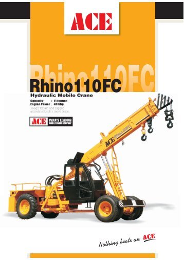 RHINO 110FC 08 - Action Construction Equipment Limited