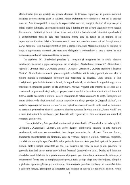 rezumat teză de doctorat - Universitatea de Arte "George Enescu"