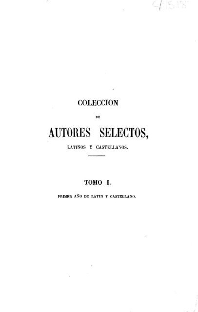 autores selectos