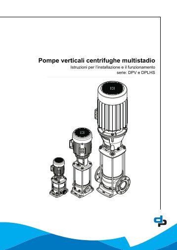 Pompe verticali centrifughe multistadio - DP Pumps