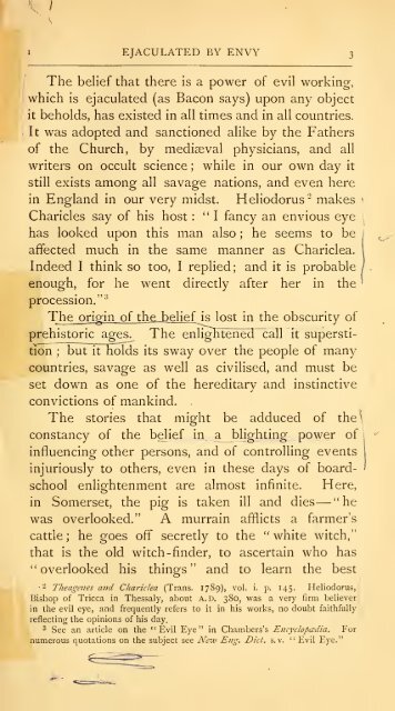 The evil eye. An account of this ancient and wide spread superstition