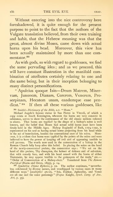 The evil eye. An account of this ancient and wide spread superstition