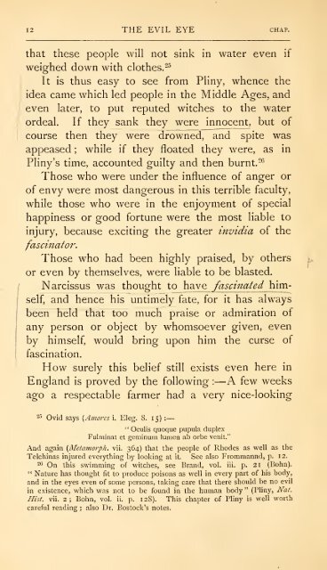 The evil eye. An account of this ancient and wide spread superstition