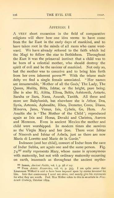 The evil eye. An account of this ancient and wide spread superstition