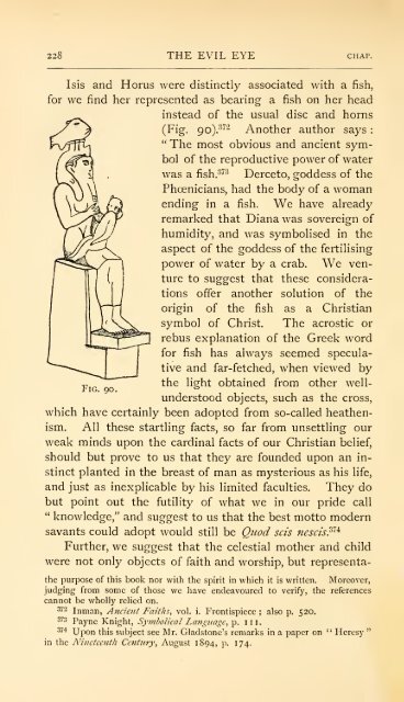 The evil eye. An account of this ancient and wide spread superstition