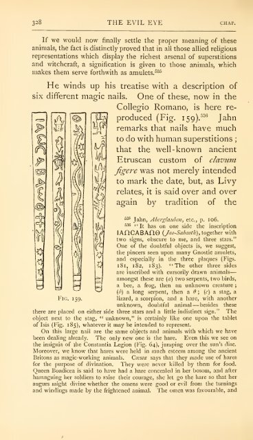 The evil eye. An account of this ancient and wide spread superstition