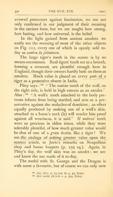 The evil eye. An account of this ancient and wide spread superstition