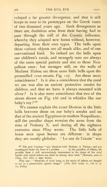 The evil eye. An account of this ancient and wide spread superstition