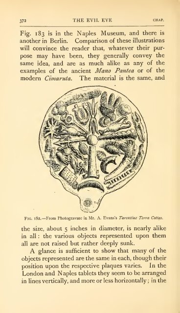 The evil eye. An account of this ancient and wide spread superstition