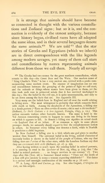 The evil eye. An account of this ancient and wide spread superstition