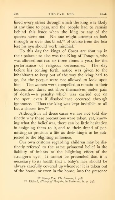 The evil eye. An account of this ancient and wide spread superstition