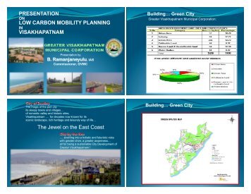 B. Ramanjaneyulu on transport in Vishakhapatnam - ITDP | Institute ...