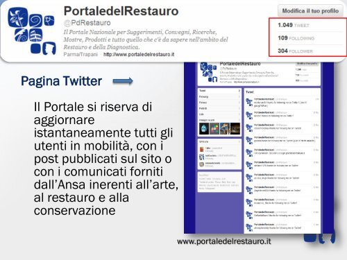 Il Portale del Restauro. Una rete sociale connessa alle persone