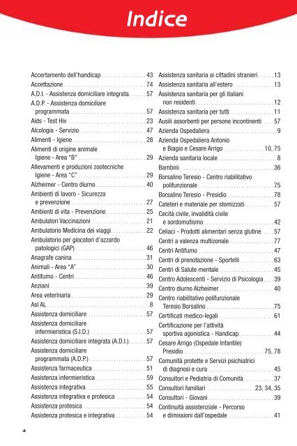 COME - Azienda Ospedaliera Santi Antonio e Biagio e Cesare Arrigo