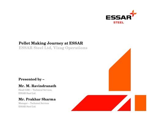 By Essar Steel Vizag Mecon Limited