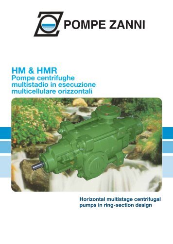 Pompe centrifughe multistadio orizzontali [pdf ... - Pompe Zanni