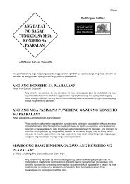 ano ang konseho sa paaralan? - Public Schools NSW