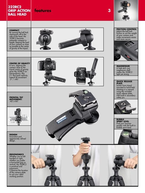 322RC2 GRIP ACTION BALL HEAD - Slach