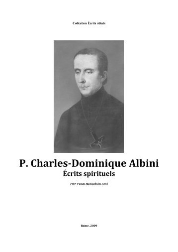 P. Charles-Dominique Albini Écrits spirituels