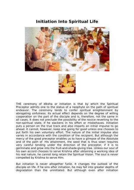 Sri Guru Puja 2002 - Srila Bhakti Vaibhava Puri Maharaja