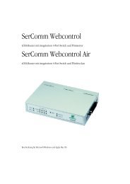 SerComm Webcontrol SerComm Webcontrol Air - TKR