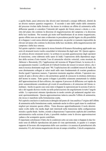 Diffusione Raman Anelastica Risonante di Raggi X con Risoluzione ...