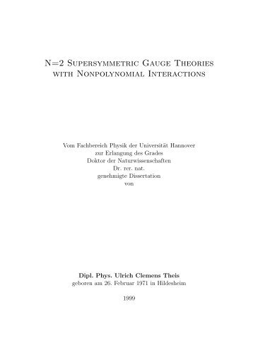 N=2 Supersymmetric Gauge Theories with Nonpolynomial Interactions