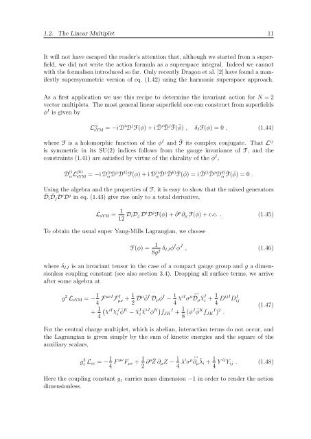 N=2 Supersymmetric Gauge Theories with Nonpolynomial Interactions