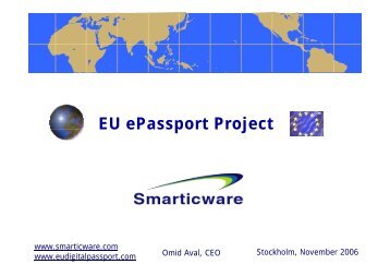 EU ePassport Project - Vinnova
