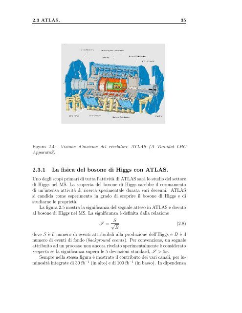 STUDIO DEL BOSONE DI HIGGS NEL CANALE γγ CON IL ...