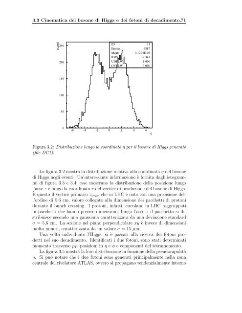 STUDIO DEL BOSONE DI HIGGS NEL CANALE γγ CON IL ...