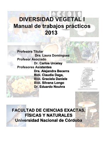 Manual de trabajos prácticos - Facultad de Ciencias Exactas ...