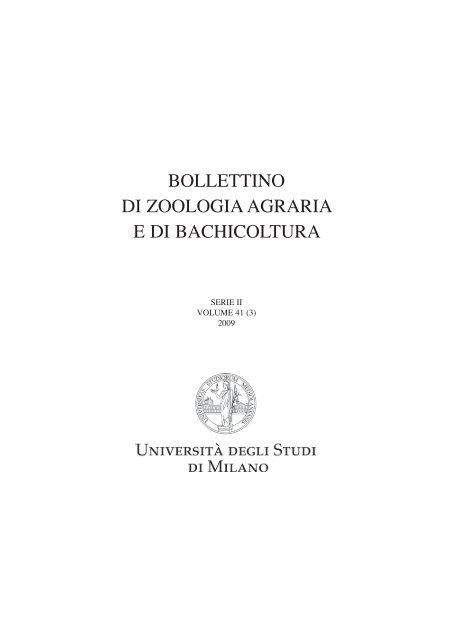 Bollettino 41 - DiPSA - Università degli Studi di Milano