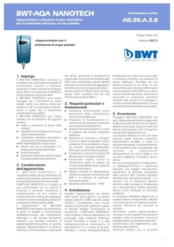 bwt-aqa nanotech - Cillichemie