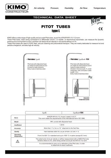 PITOT TUBES - DOP Solutions