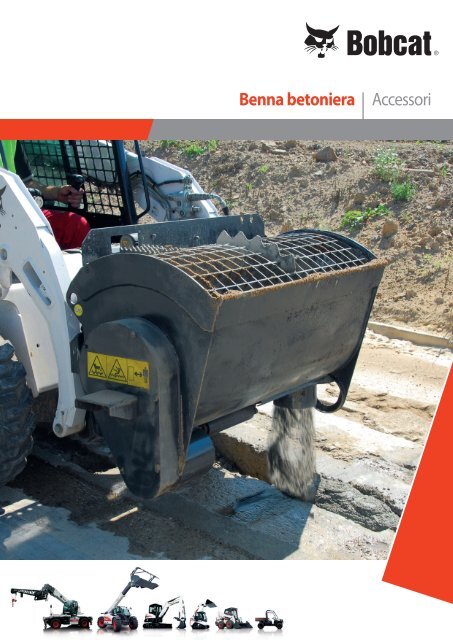 Benna betoniera | Accessori - Bobcat.eu