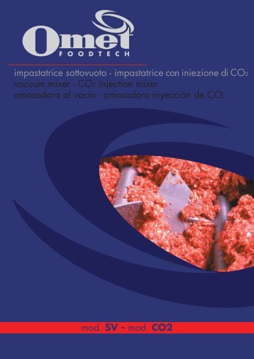 Amasadoras al vacio con inyeccion de CO2