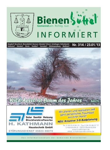 INFORMIERT - Gemeinde Bienenbüttel