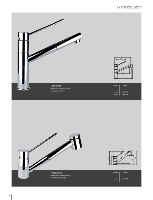 miscelatori e complementi - Modo Design